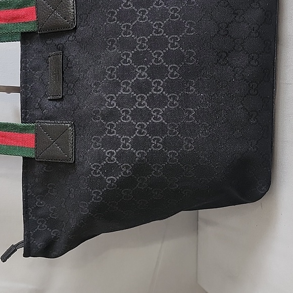 ✨️GUCCI GG Canvas Web Sherry Line Tote Bag - Picture 3 of 16